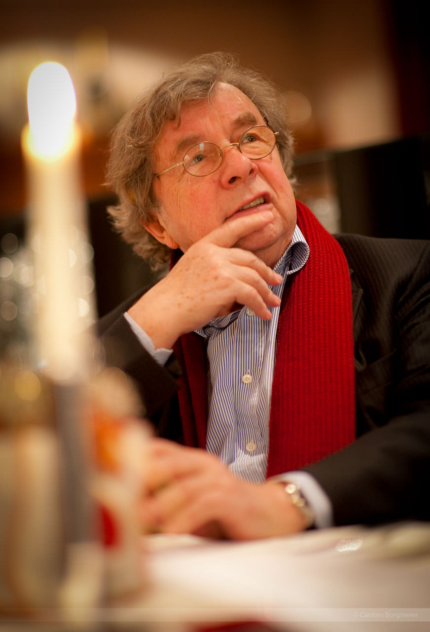 Literaturkritiker Hellmuth Karasek, Rietberg, Dezember 2009